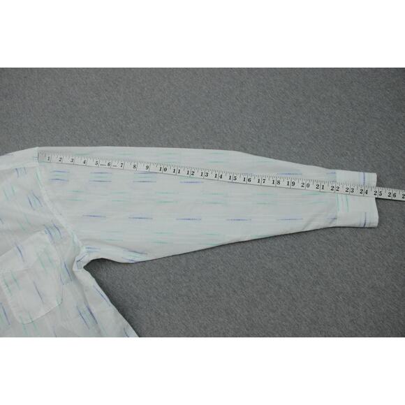 Tommy Bahama Shirt Mens Medium Cotton Blend Long Sleeve Button Up - Picture 7 of 8